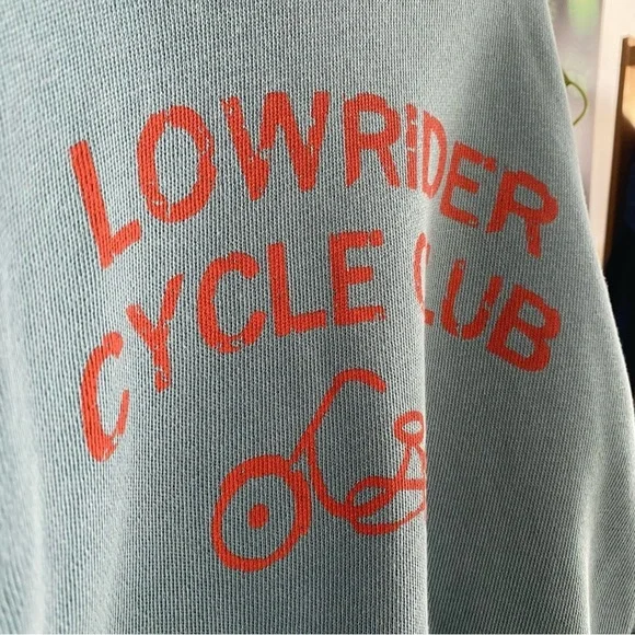 Mini Boden Blue Low Rider Cycle Club Crewneck Sweatshirt 10 - Picture 6 of 11